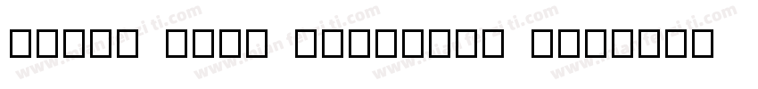 KaiTi 8622 Identity H字体转换